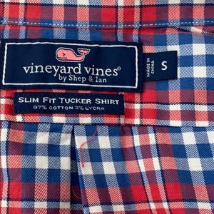 Worn Once Vineyard Vines LS Men’s Plaid Shirt